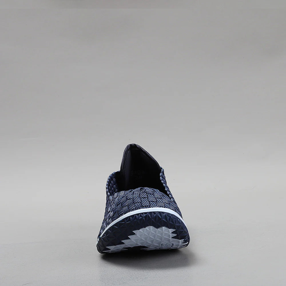 CC RESORTS SUGAR DENIM - Women Flats - Collective Shoes 