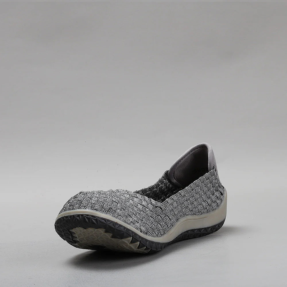 CC RESORTS SUGAR PEWTER - Women Flats - Collective Shoes 