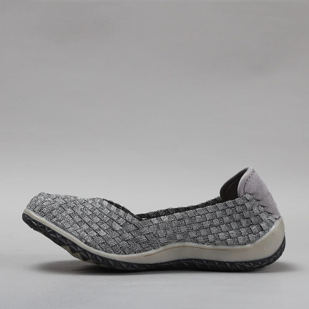 CC RESORTS SUGAR PEWTER - Women Flats - Collective Shoes 
