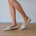 Load image into Gallery viewer, LE SANSA OLA CREAM NUDE - Women Loafers - Collective Shoes 
