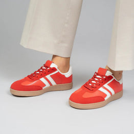 LE SANSA JASPER RED - Women Sneakers - Collective Shoes 
