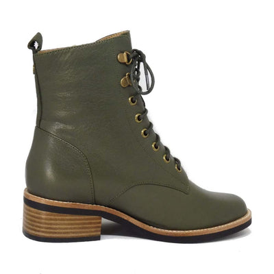 BELLE SCARPE RAVERY OLIVE - Women Boots - Collective Shoes 