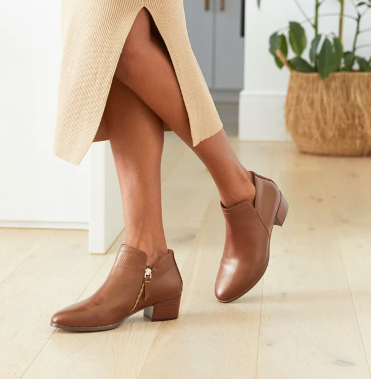 FRANKIE4 NOVAH COGNAC - Women Boots - Collective Shoes 