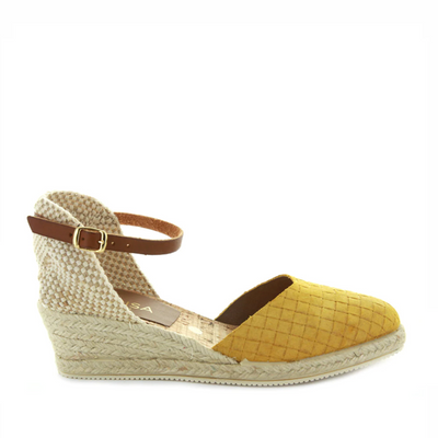 LESANSA PALE MUSTARD - Women Heels - Collective Shoes 