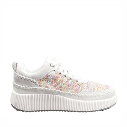 LE SANSA DONN BEIGE MULTI - Women sneakers - Collective Shoes 