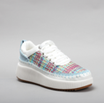 Load image into Gallery viewer, LE SANSA DONN BLUE MULTI - Women sneakers - Collective Shoes 
