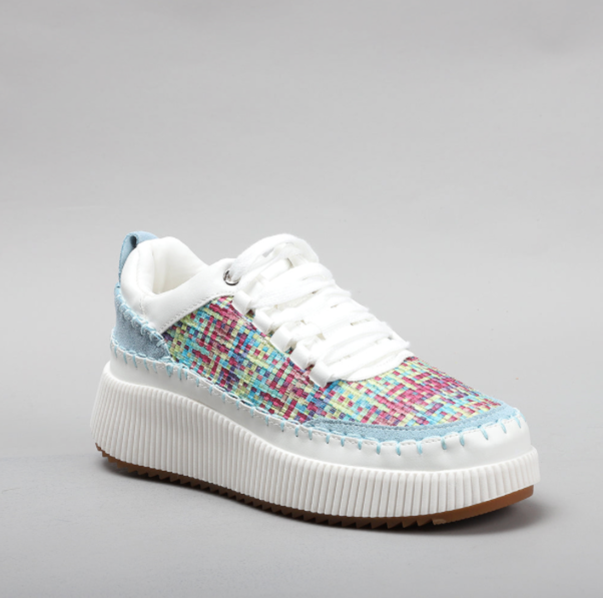 LE SANSA DONN BLUE MULTI - Women sneakers - Collective Shoes 