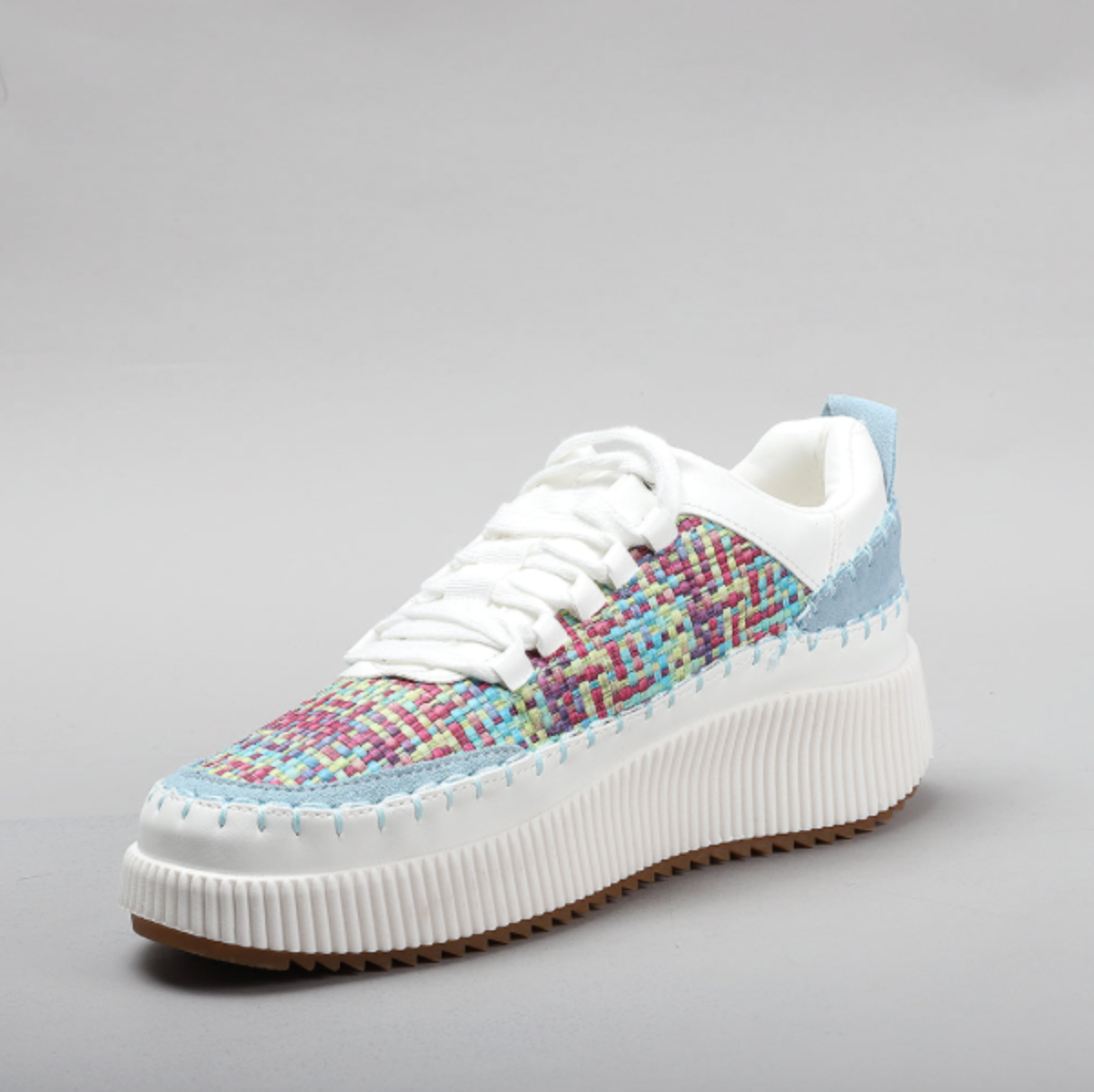 LE SANSA DONN BLUE MULTI - Women sneakers - Collective Shoes 
