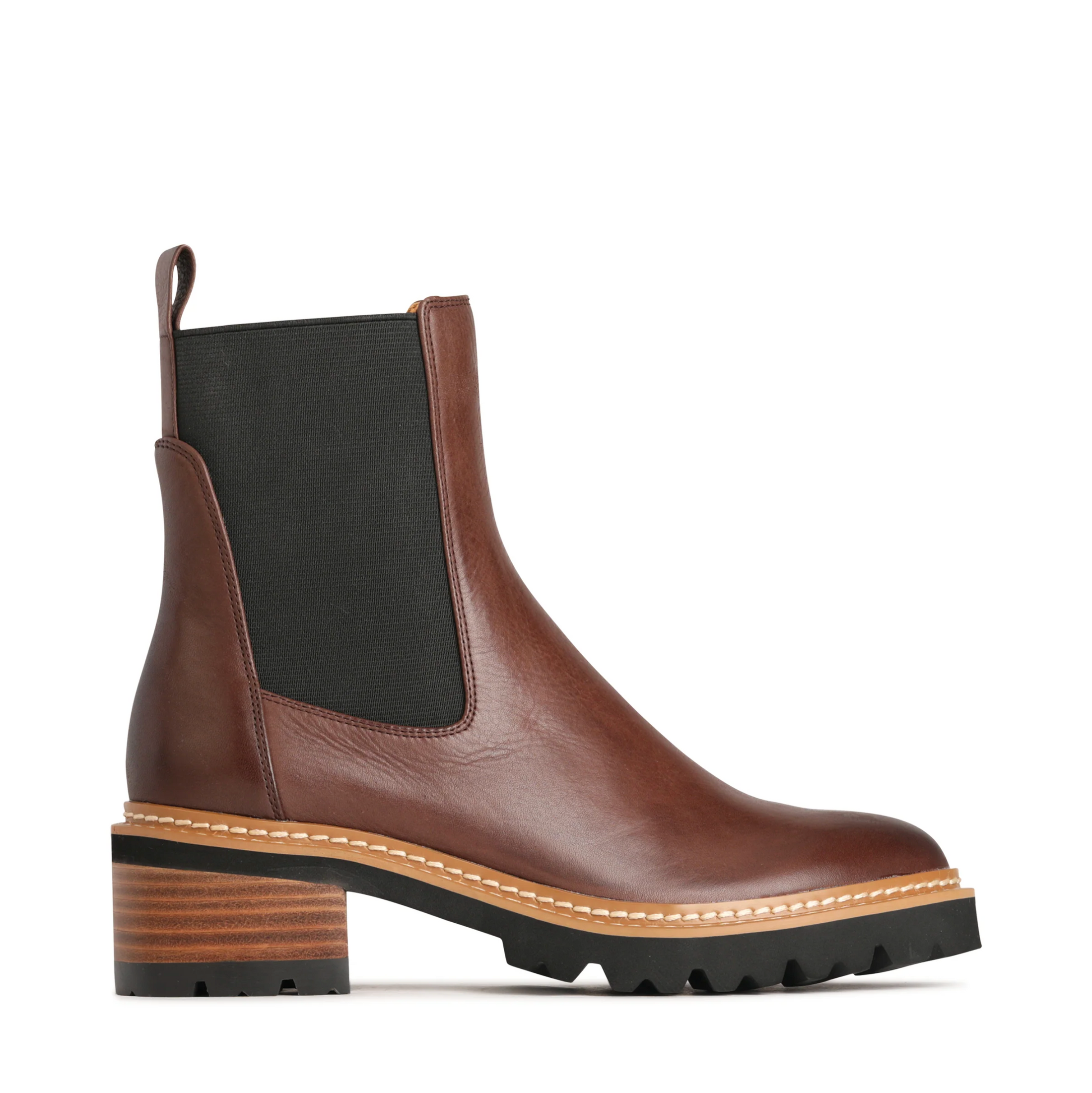 EOS LINEAR CHESTNUT - Women Boots - Collective Shoes 