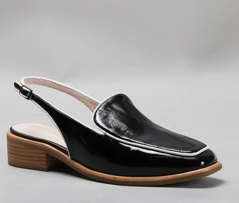 LE SANSA DANTER BLACK PATENT