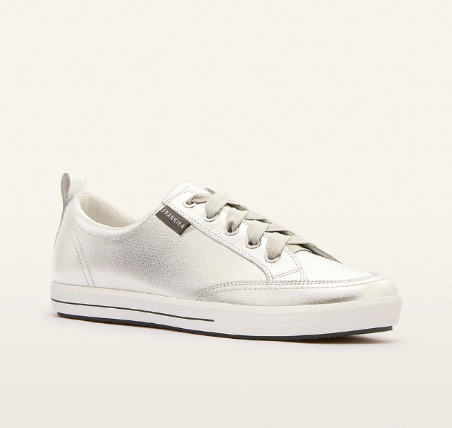 FRANKiE4 ELLIE V SILVER TUMBLED - Women Sneakers - Collective Shoes 