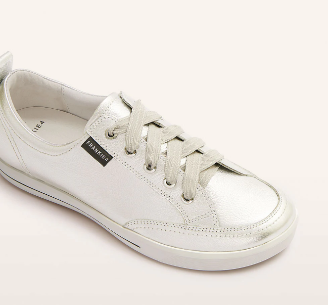 FRANKiE4 ELLIE V SILVER TUMBLED - Women Sneakers - Collective Shoes 