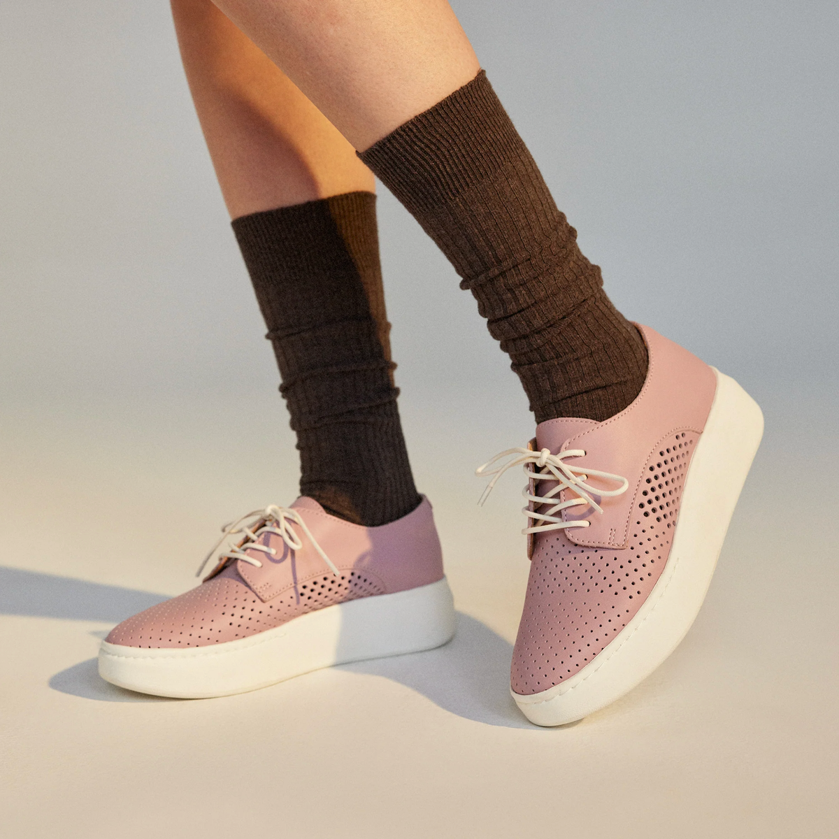 ROLLIE DERBY CITY PUNCH ROSE BLUSH - Women Sneakers - Collective Shoes 
