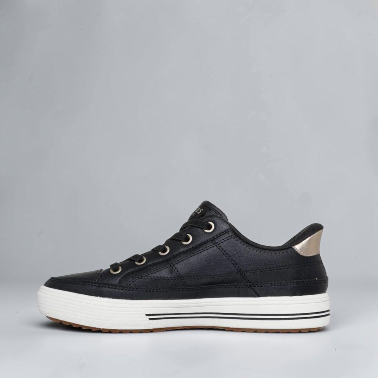 SKECHERS ARCH FIT ARCADE CATCH YA THERE BLACK - Women Sneakers - Collective Shoes 
