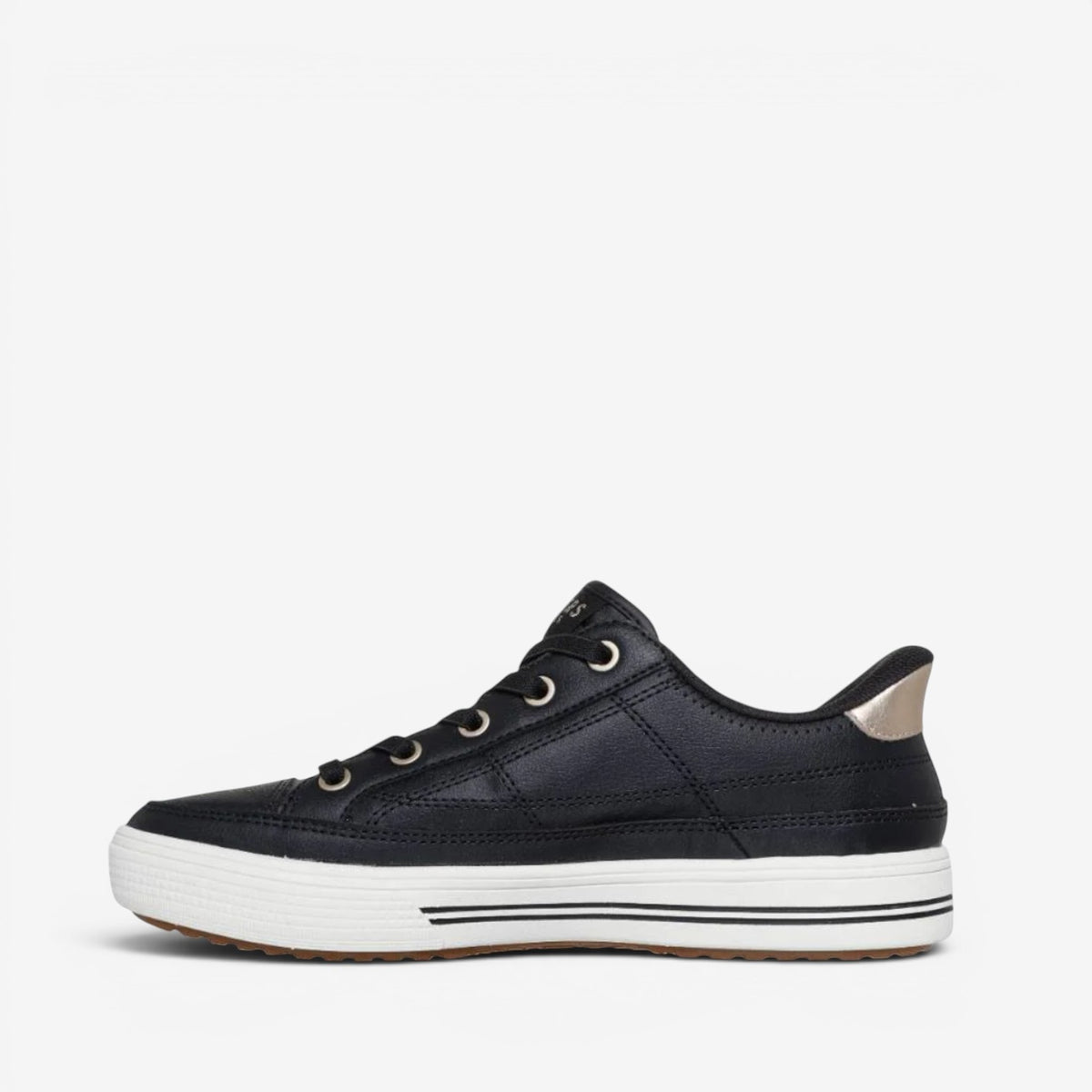 SKECHERS ARCH FIT ARCADE CATCH YA THERE BLACK