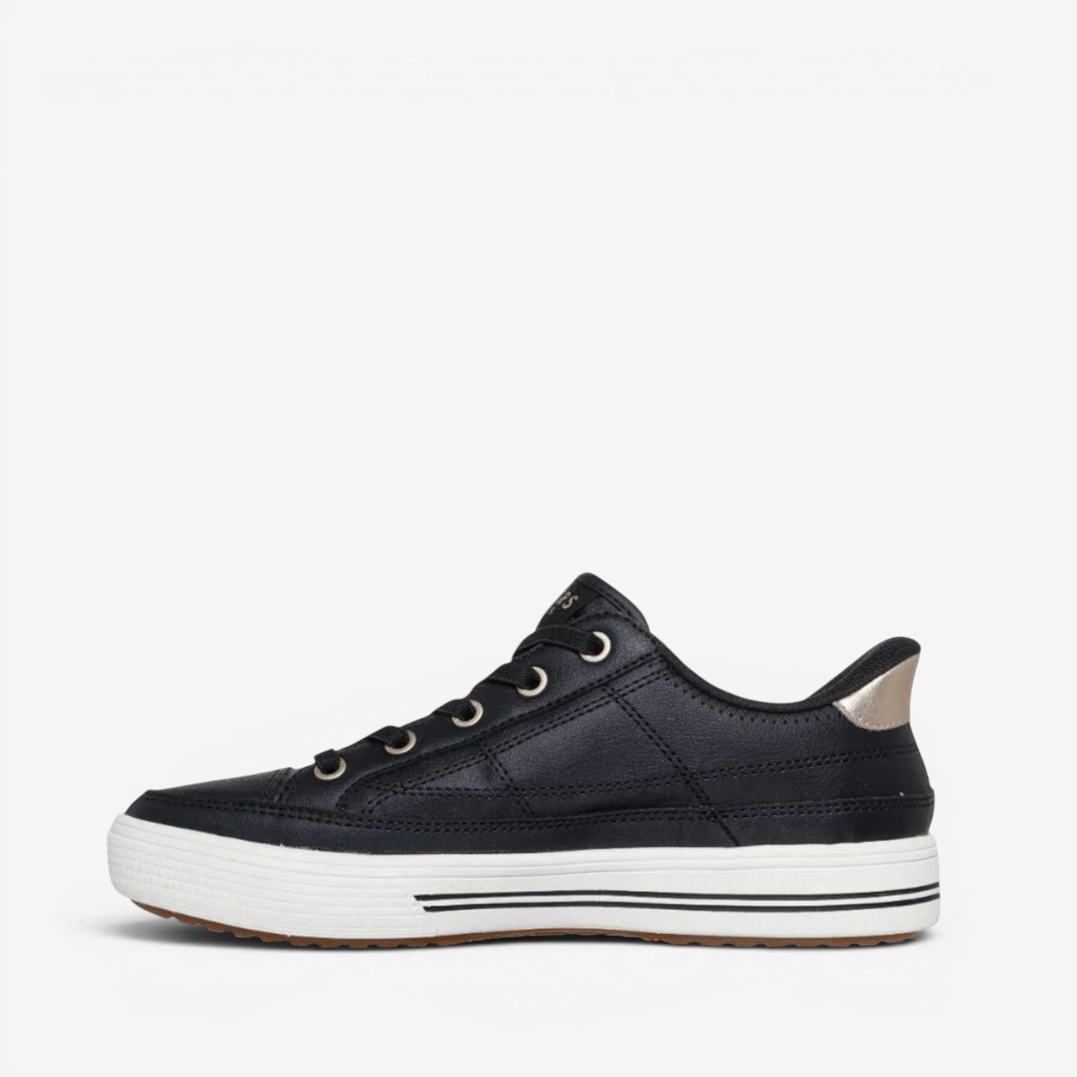 SKECHERS ARCH FIT ARCADE CATCH YA THERE BLACK