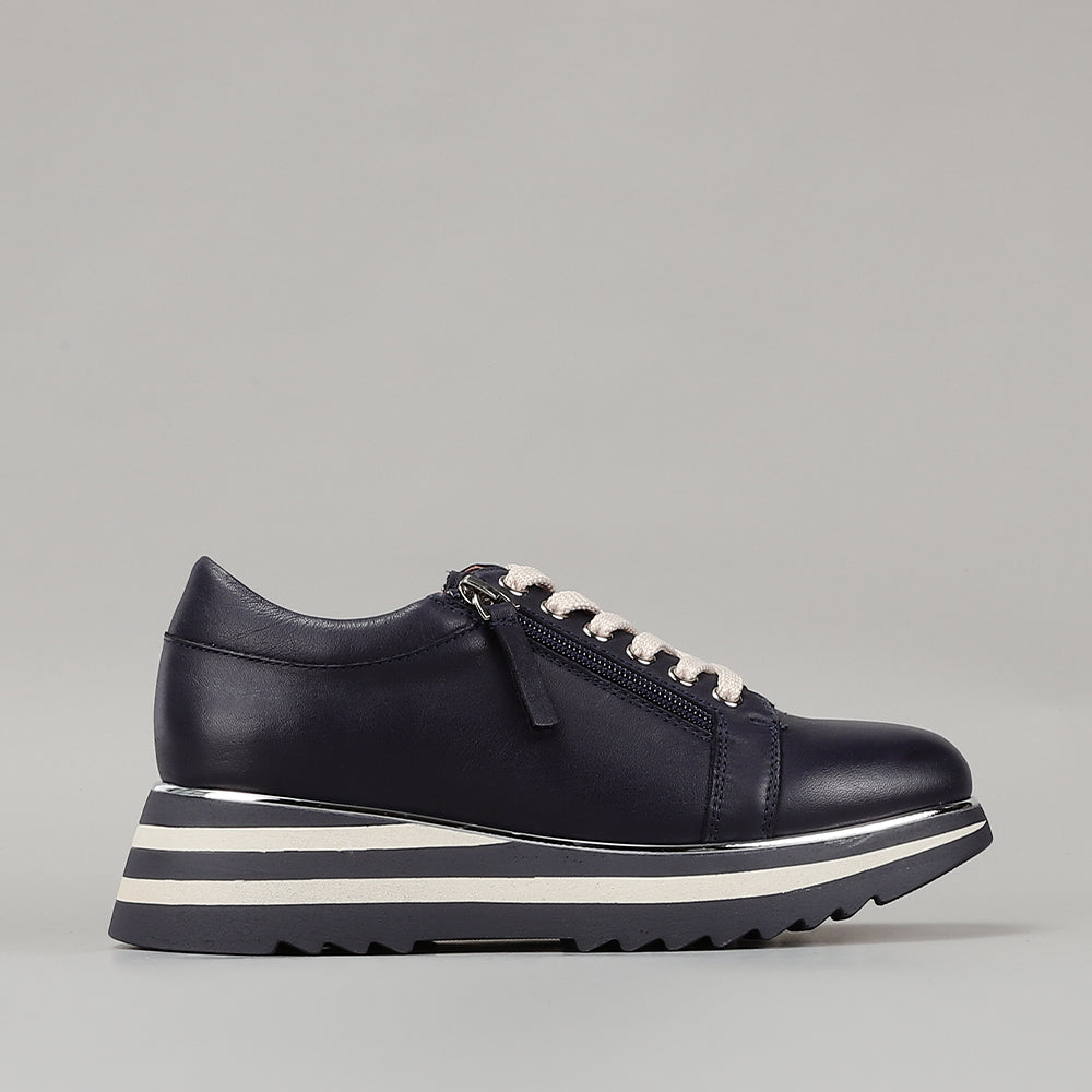 LE SANSA SKIPPA NAVY - Women Sneakers - Collective Shoes 