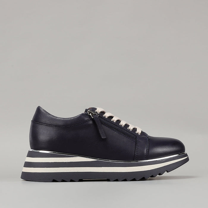LE SANSA SKIPPA NAVY - Women Sneakers - Collective Shoes 