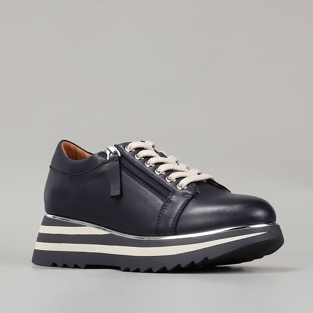 LE SANSA SKIPPA NAVY - Women Sneakers - Collective Shoes 