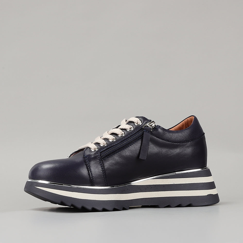 LE SANSA SKIPPA NAVY - Women Sneakers - Collective Shoes 