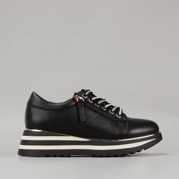 LE SANSA SKIPPA BLACK - Women Sneakers - Collective Shoes 