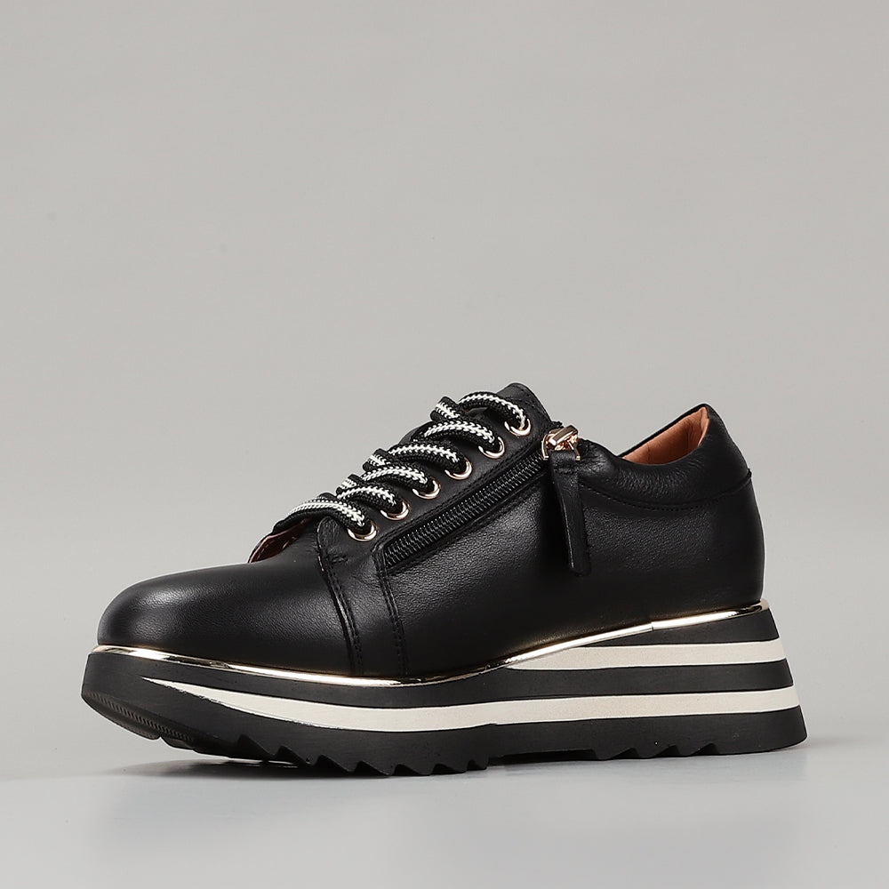 LE SANSA SKIPPA BLACK - Women Sneakers - Collective Shoes 