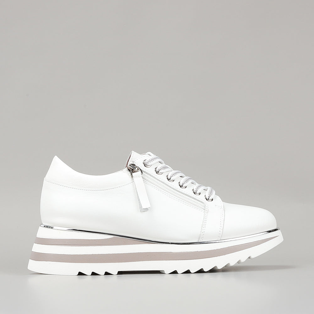 LE SANSA SKIPPA WHITE - Women Sneakers - Collective Shoes 