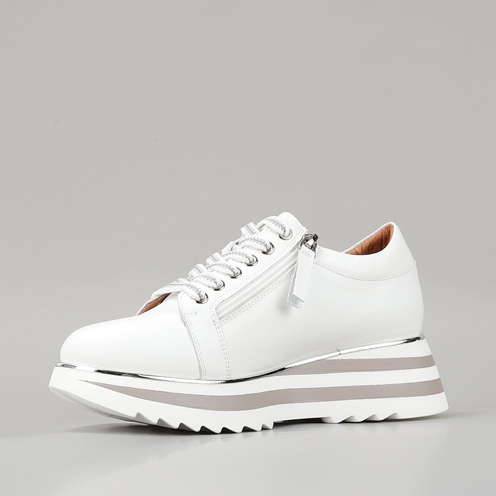 LE SANSA SKIPPA WHITE - Women Sneakers - Collective Shoes 