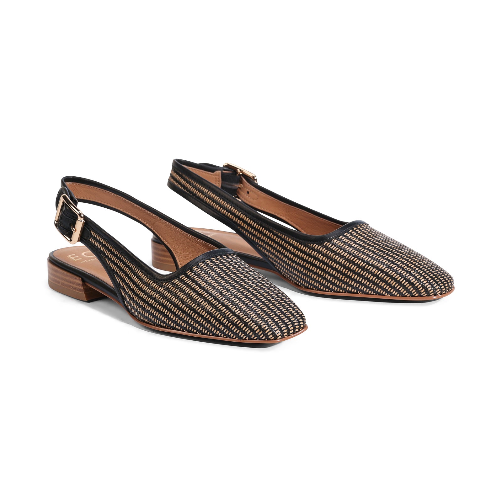 EOS SOPH BLACK GRASS - Women Sandals - Collective Shoes 