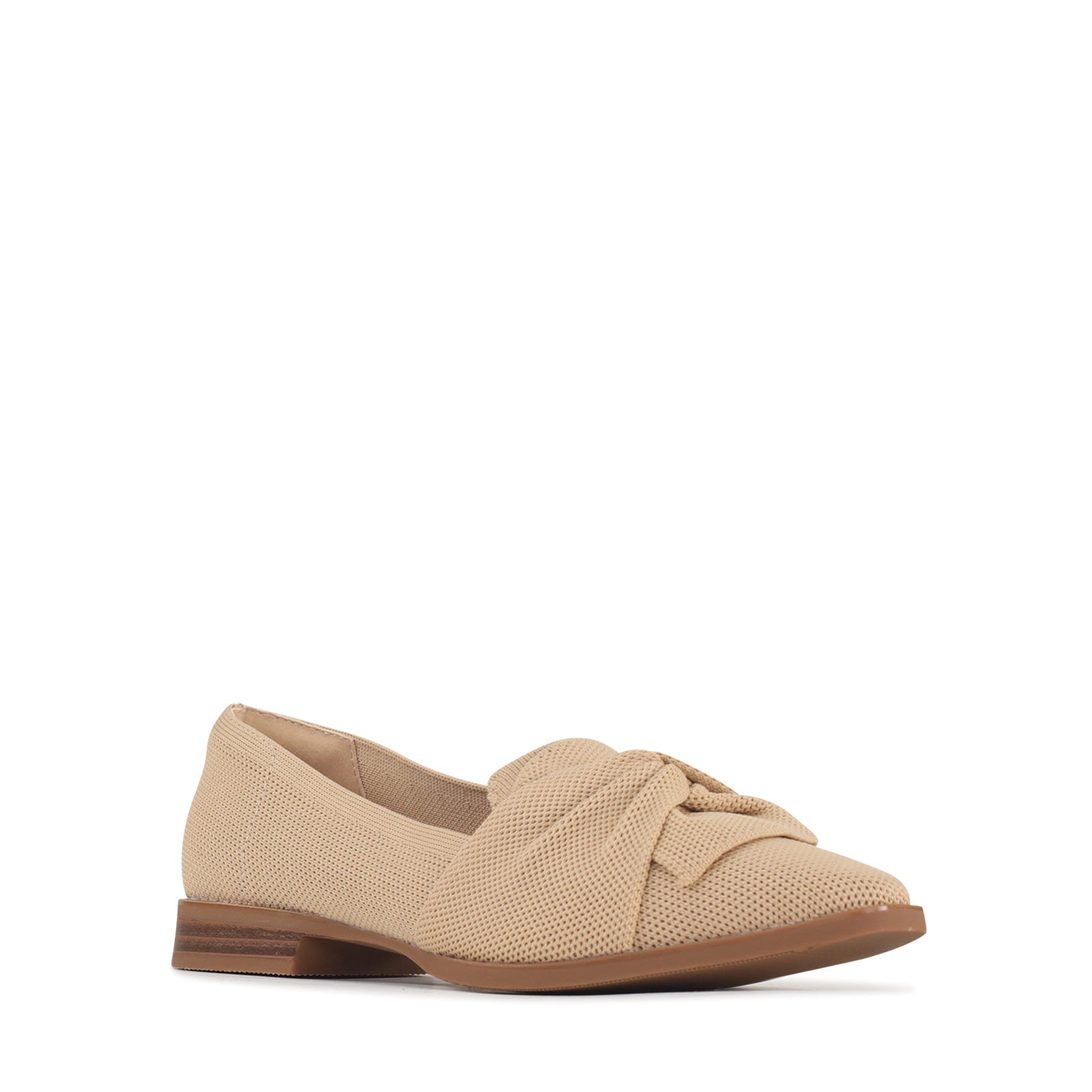LOS CABOS SYRETIA CARAMEL FLYKNIT - Women Loafers - Collective Shoes 