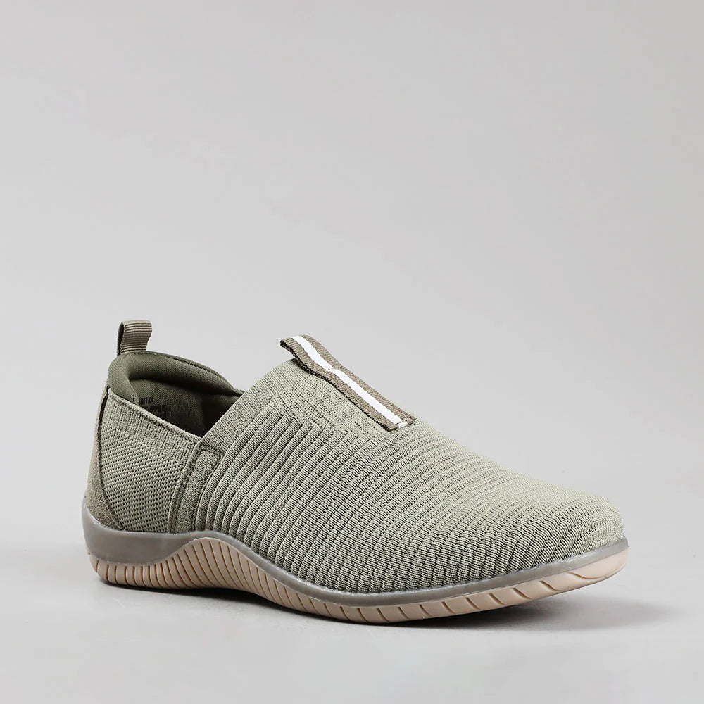 CC RESORTS TABITHA KHAKI - Women Slip on - Collective Shoes 