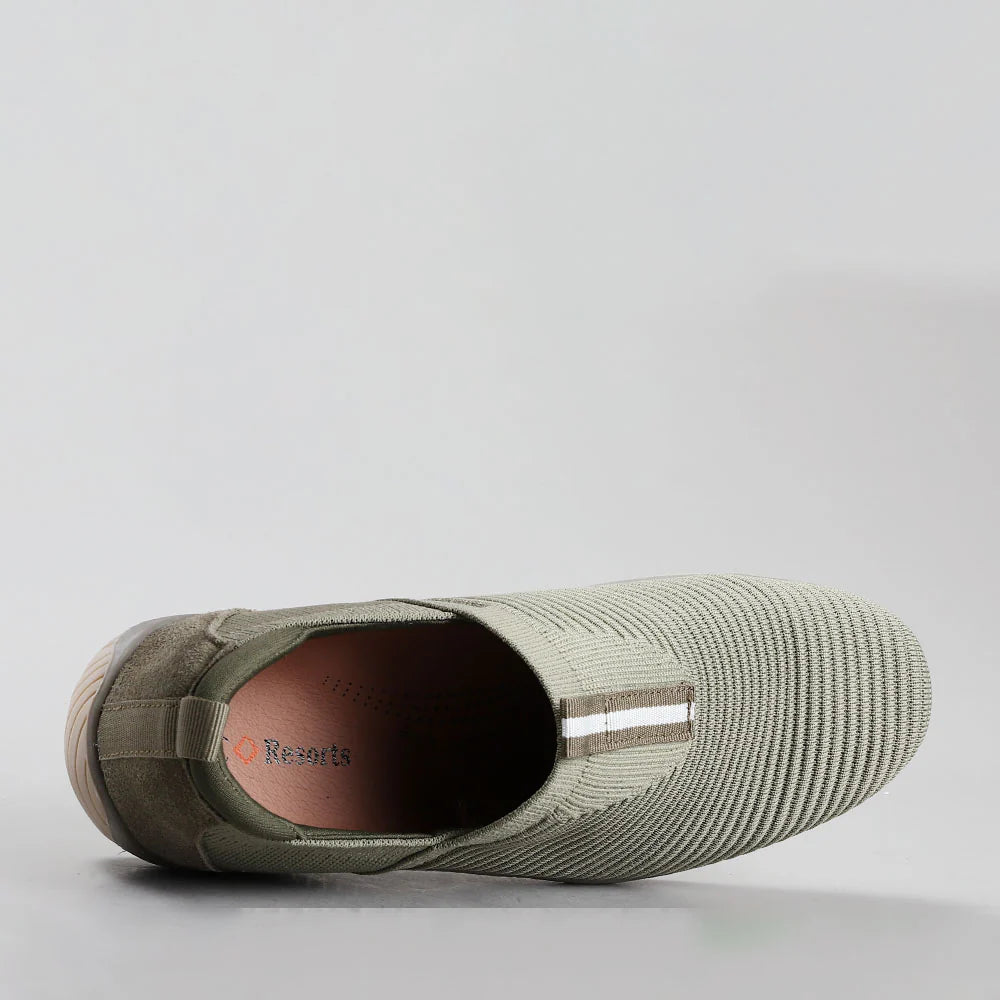 CC RESORTS TABITHA KHAKI - Women Slip on - Collective Shoes 