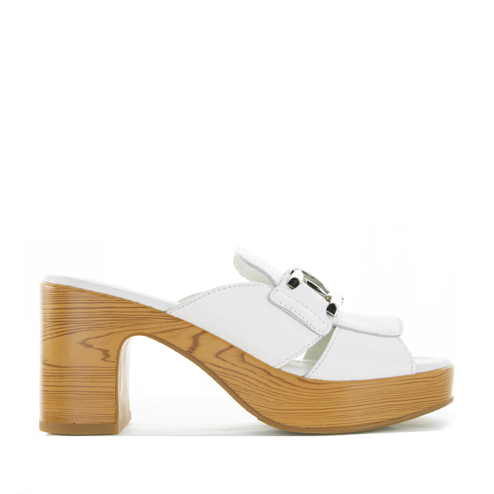 TAMARA LONDON BLINDER WHITE - Women Heels - Collective Shoes 