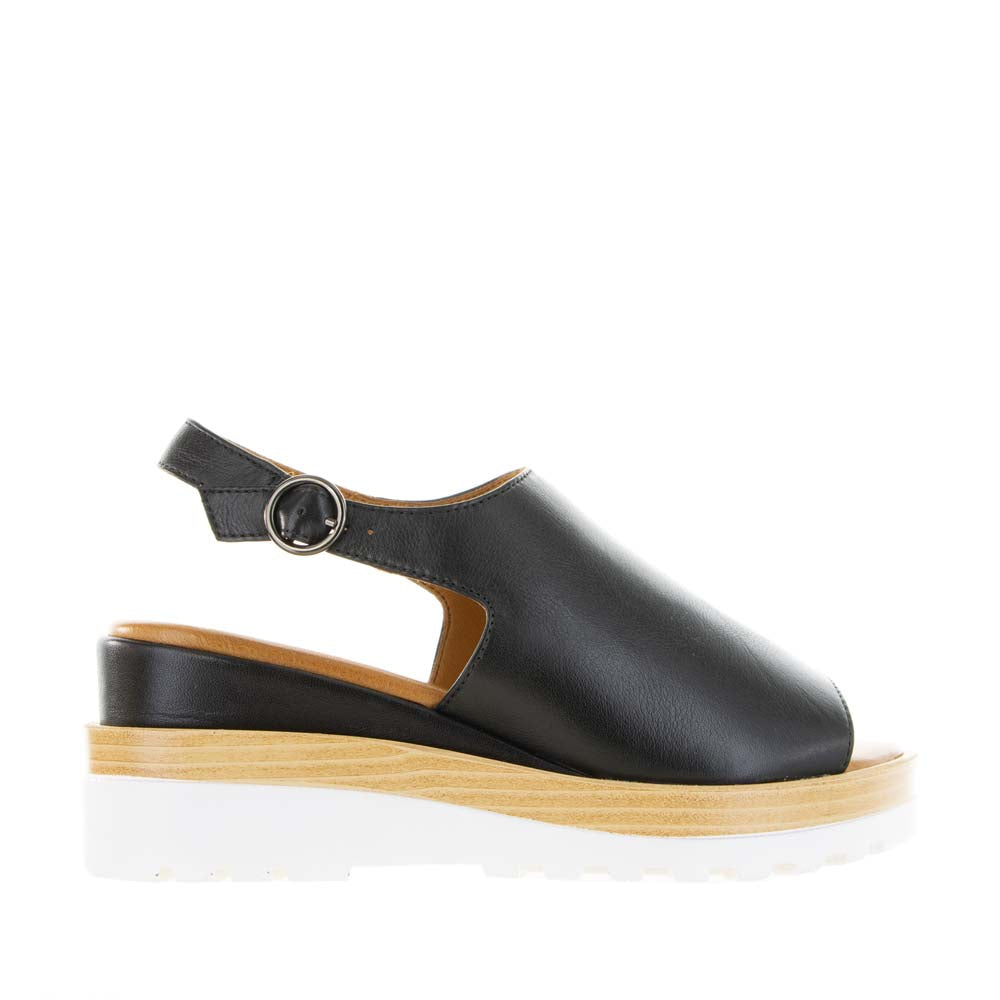 LESANSA THUNDER BLACK - Women Sandals - Collective Shoes 