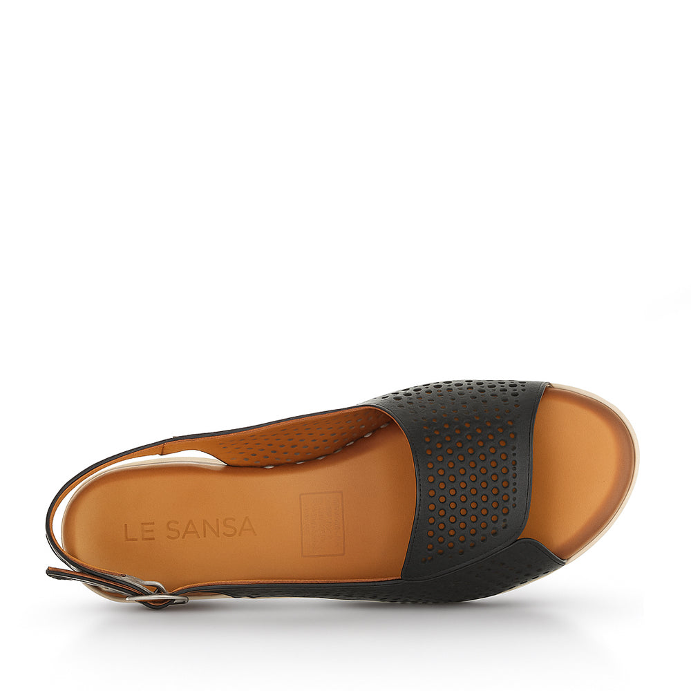LE SANSA TERINA BLACK - Women Sandals - Collective Shoes 