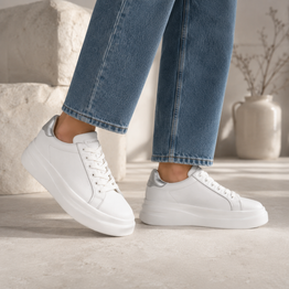 TAMARA LONDON BAILEY WHITE SILVER