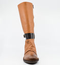 Load image into Gallery viewer, FLY LONDON BEIF COGNAC DK BROWN - Women High Boots - Collective Shoes 
