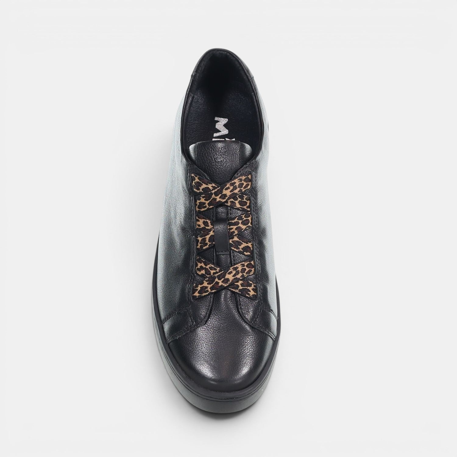 MINX TRINA BLACK LEOPARD