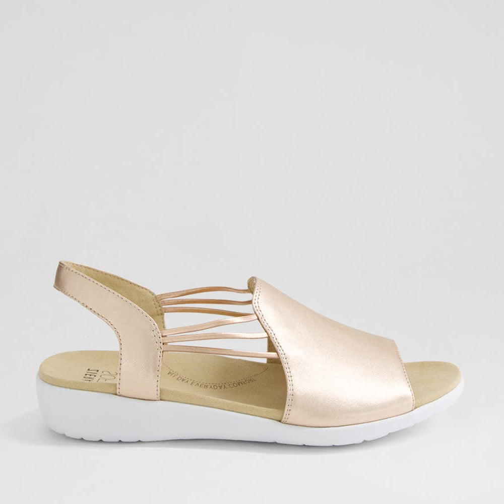ZIERA UDHAYS ROSE GOLD - Women Sandals - Collective Shoes 