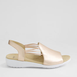 ZIERA UDHAYS ROSE GOLD - Women Sandals - Collective Shoes 
