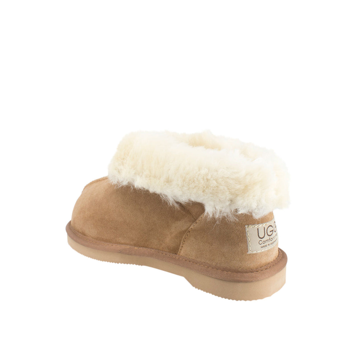UGG COMFORT ME NUMBAT CHESTNUT - Women slippers - Collective Shoes 