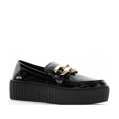 DJANGO & JULIETTE UMALI BLACK - Women Loafers - Collective Shoes 