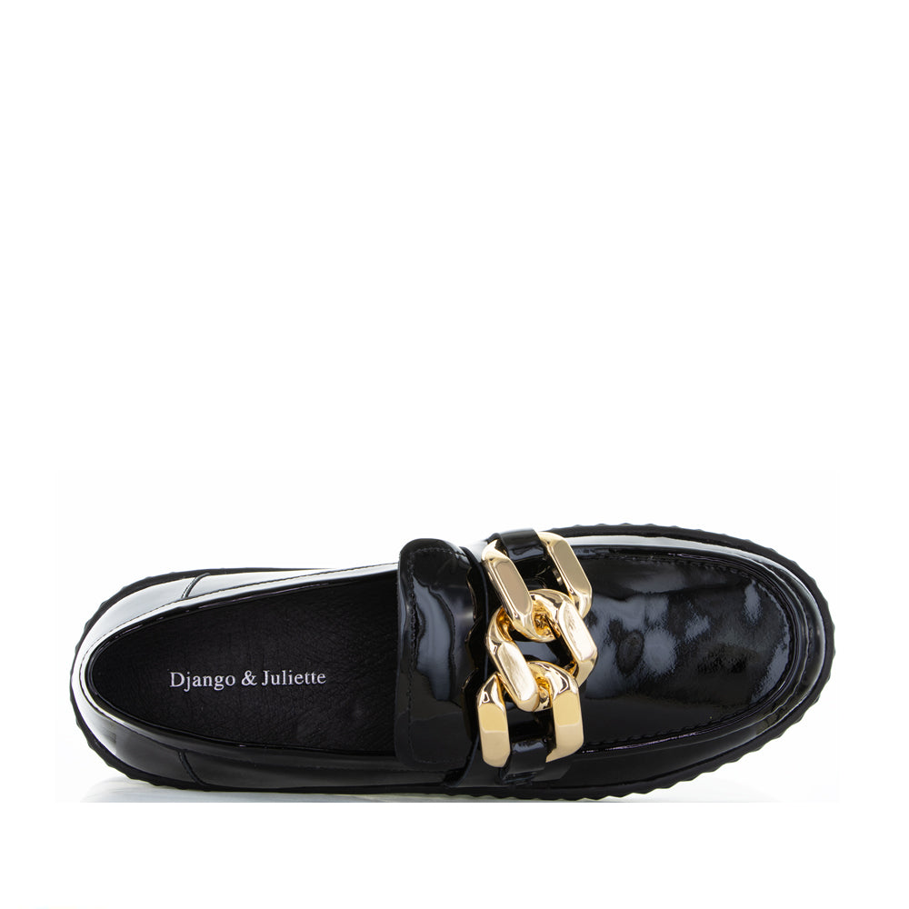 DJANGO & JULIETTE UMALI BLACK - Women Loafers - Collective Shoes 