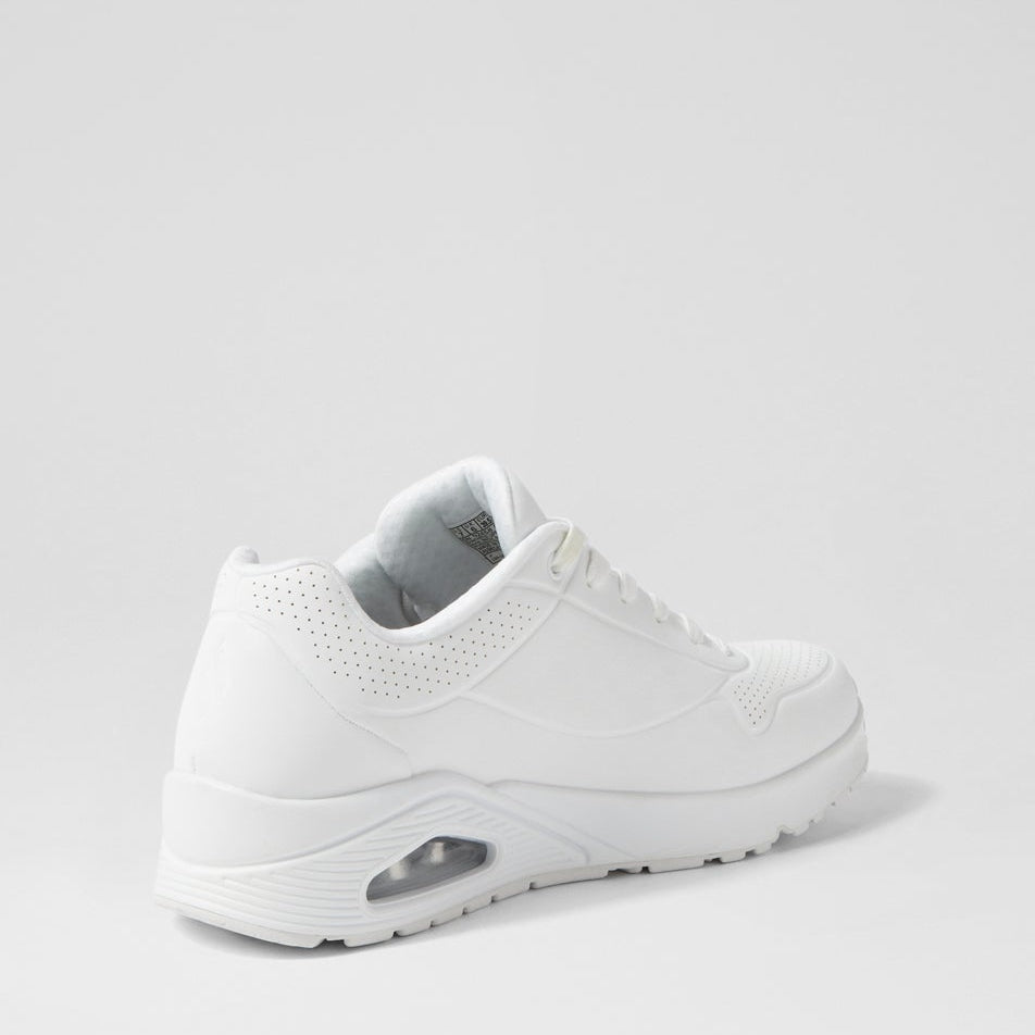 SKECHERS UNO STAND ON AIR WHITE - Women Sneakers - Collective Shoes 