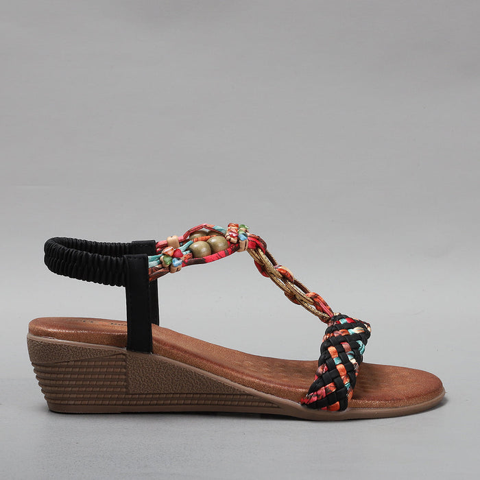 CC RESORTS URSA BLACK - Women Sandals - Collective Shoes 