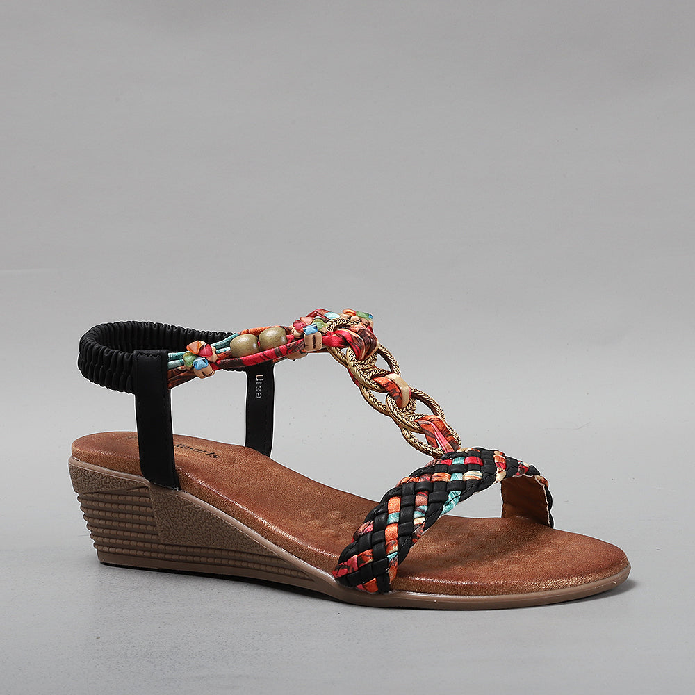 CC RESORTS URSA BLACK - Women Sandals - Collective Shoes 