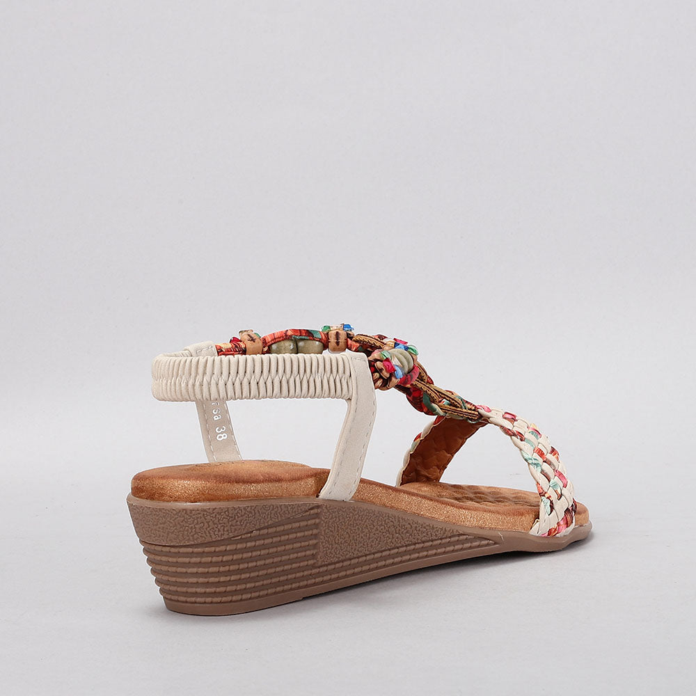 CC RESORTS URSA TAUPE - Women Sandals - Collective Shoes 