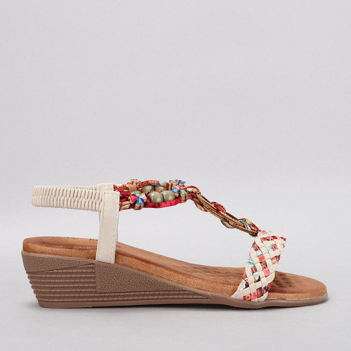 CC RESORTS URSA TAUPE - Women Sandals - Collective Shoes 