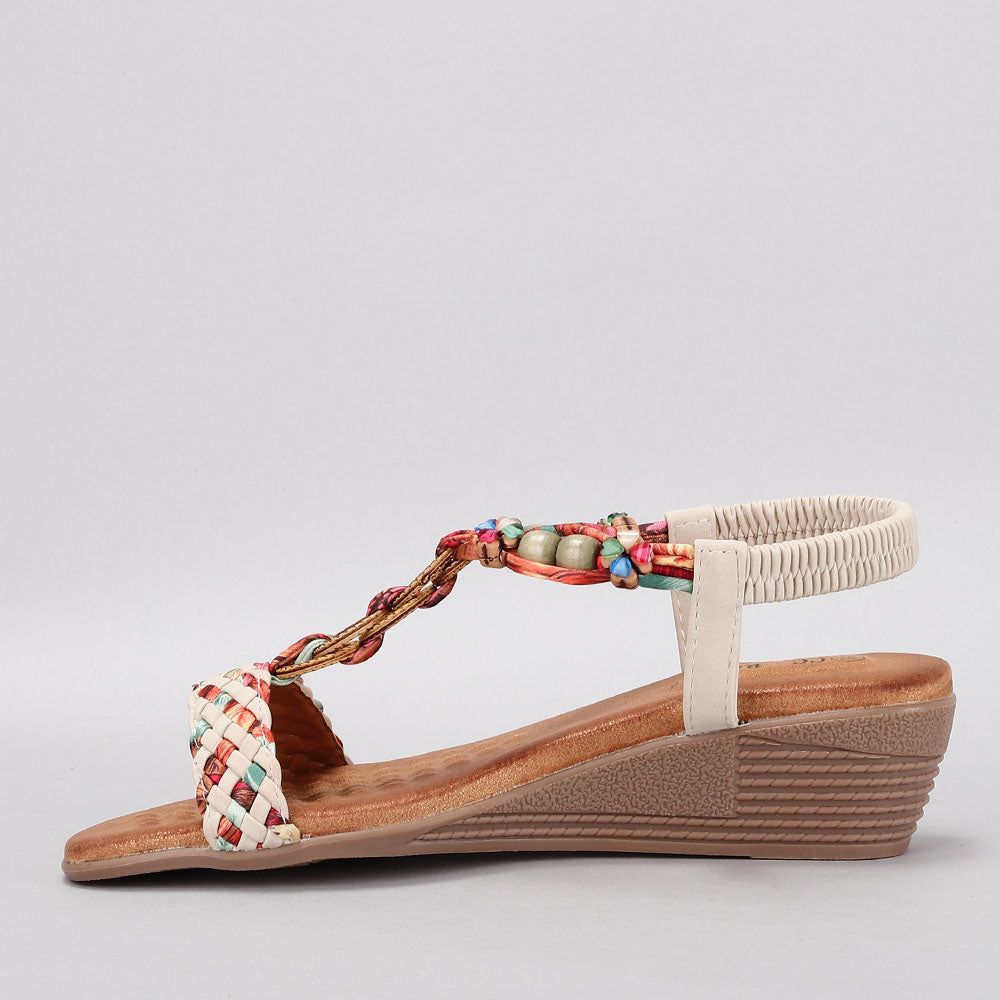 CC RESORTS URSA TAUPE - Women Sandals - Collective Shoes 