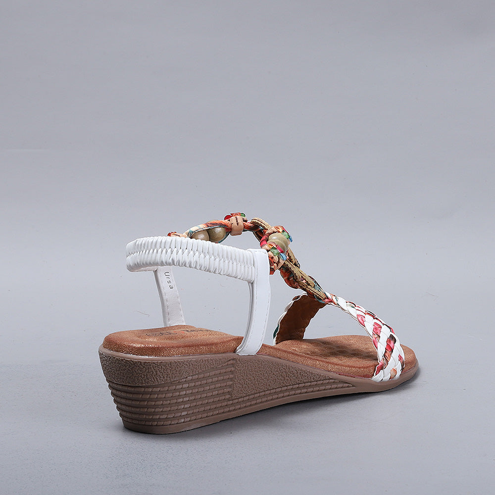 CC RESORTS URSA WHITE - Women Sandals - Collective Shoes 